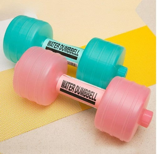 Japanese ladies fitness body dumbbells