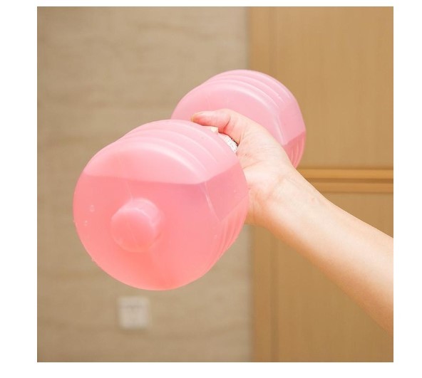 Japanese ladies fitness body dumbbells