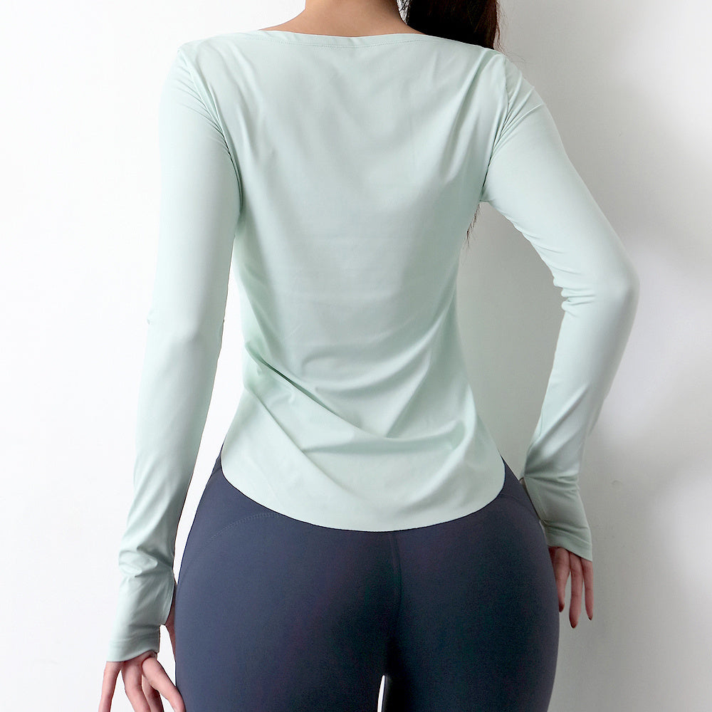 Gym Long-Sleeved Bottoming Shirt