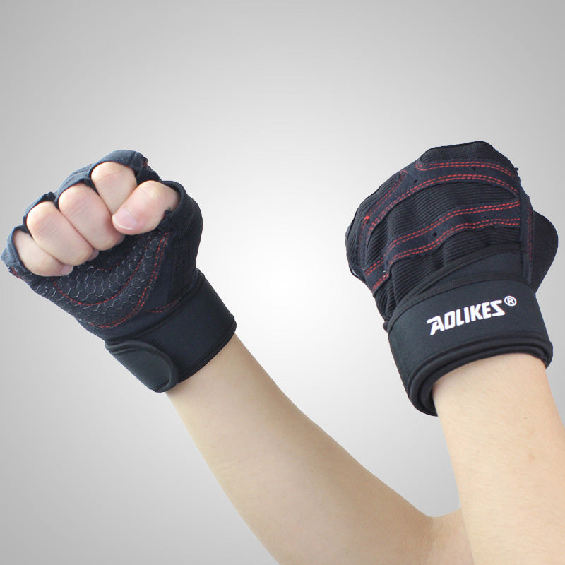 Half-Finger Gloves Training Gym Breathable