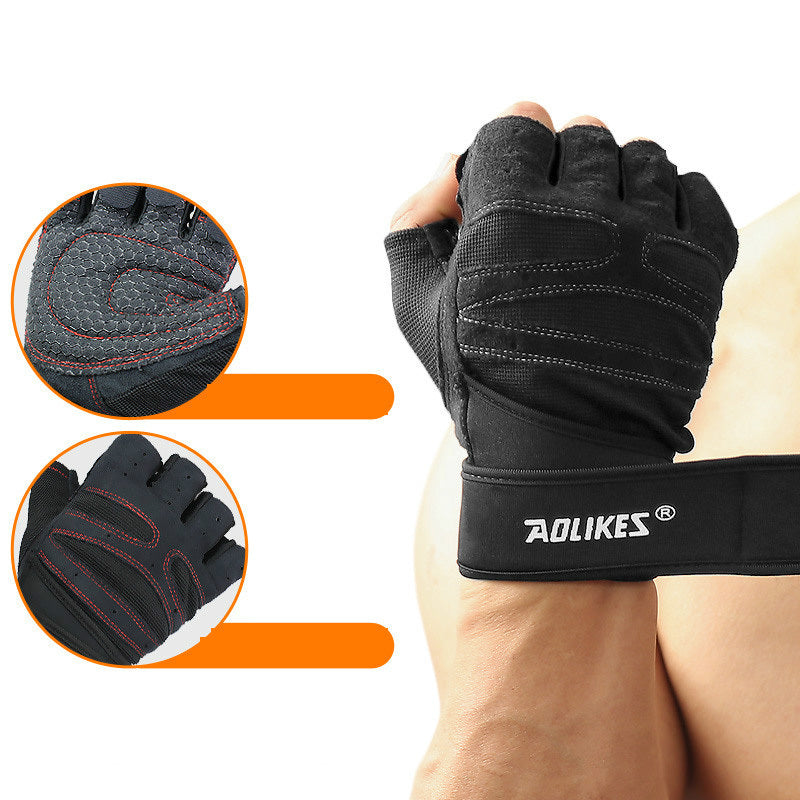Half-Finger Gloves Training Gym Breathable
