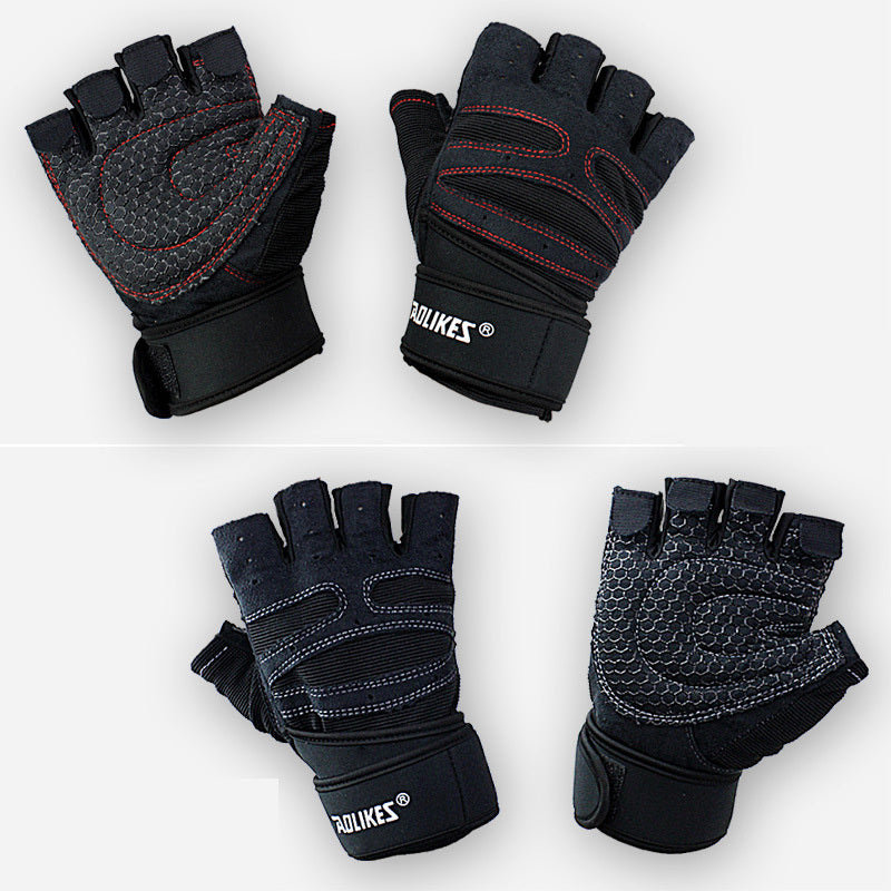 Half-Finger Gloves Training Gym Breathable