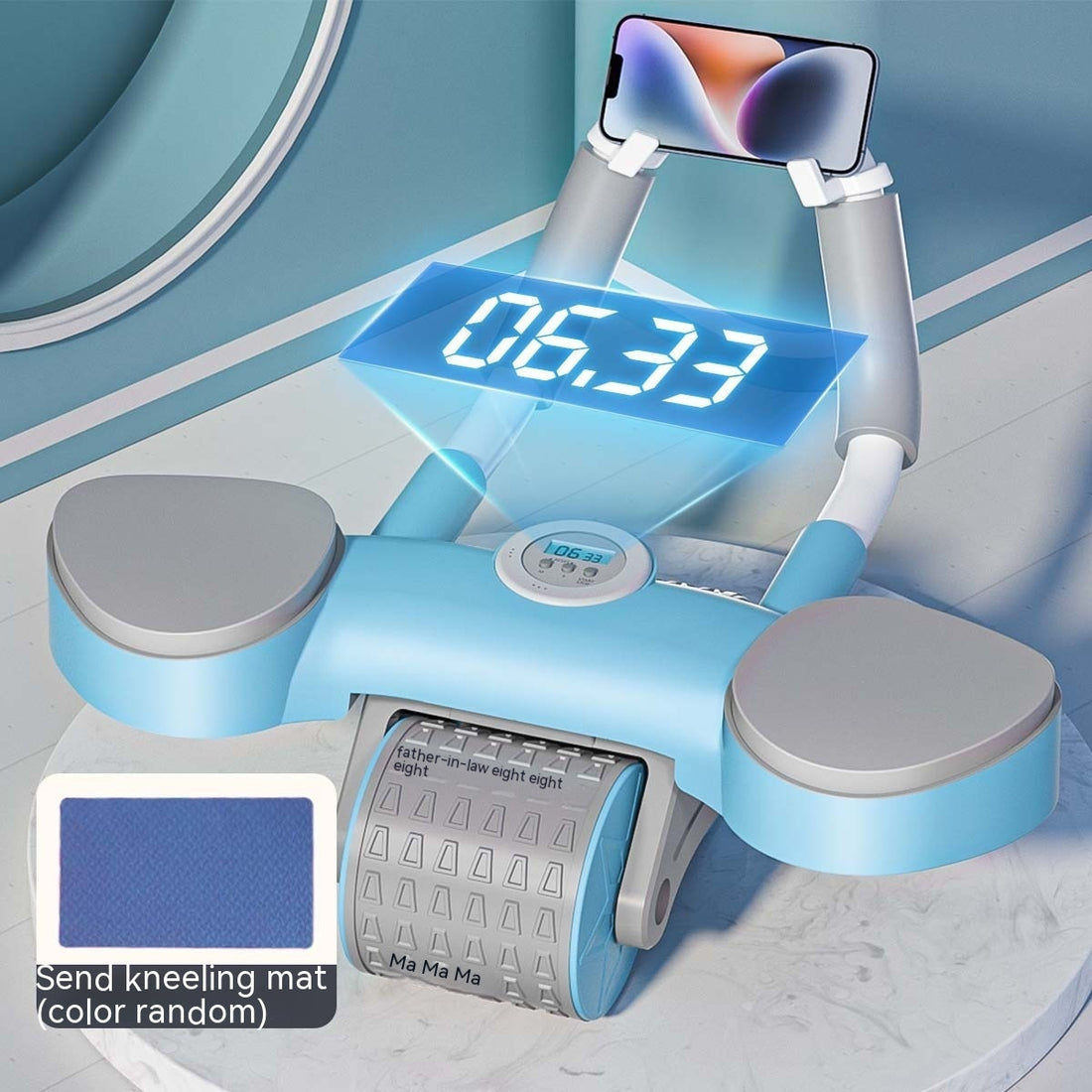 Abdominal Wheel Automatic Rebound