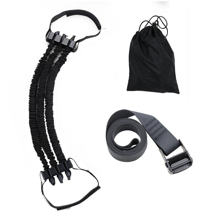 Pull-up auxiliary belt booster belt