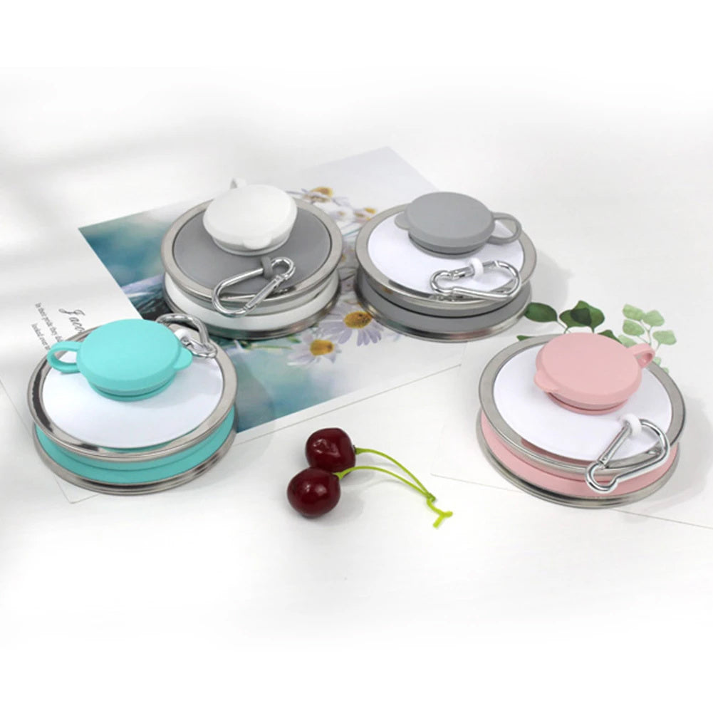 500ML Silicone Water Bottle Cup