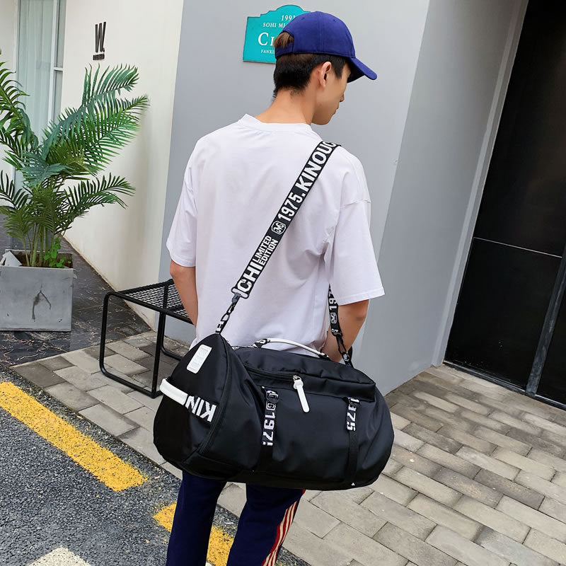 Backpack Gym Bag Men's Portable Travel Bag