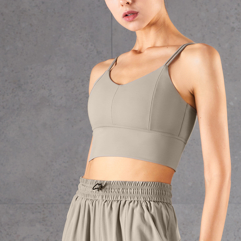 Fitness Tops Double Straps Yoga Bra