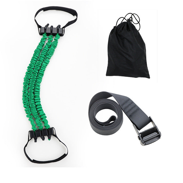 Pull-up auxiliary belt booster belt