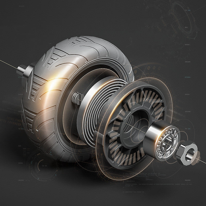 Four-wheel Silent Abdominal Muscle Wheel