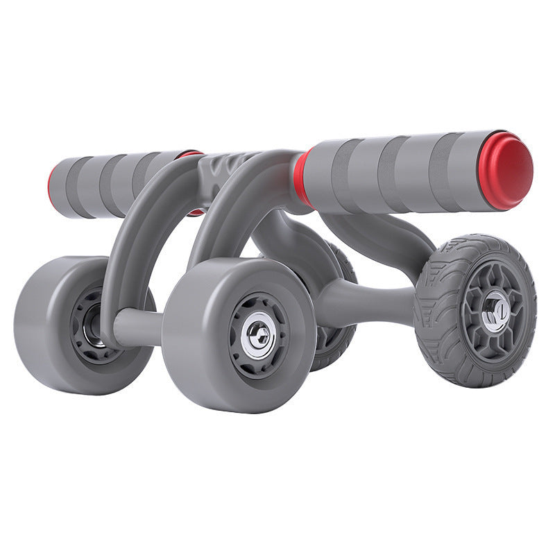 Four-wheel Silent Abdominal Muscle Wheel