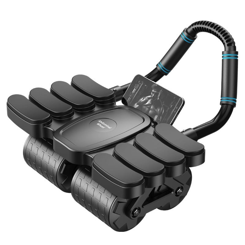 Four-wheel Abdominal Wheel Automatic Rebound