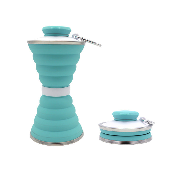 500ML Silicone Water Bottle Cup