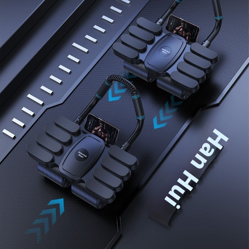 Four-wheel Abdominal Wheel Automatic Rebound